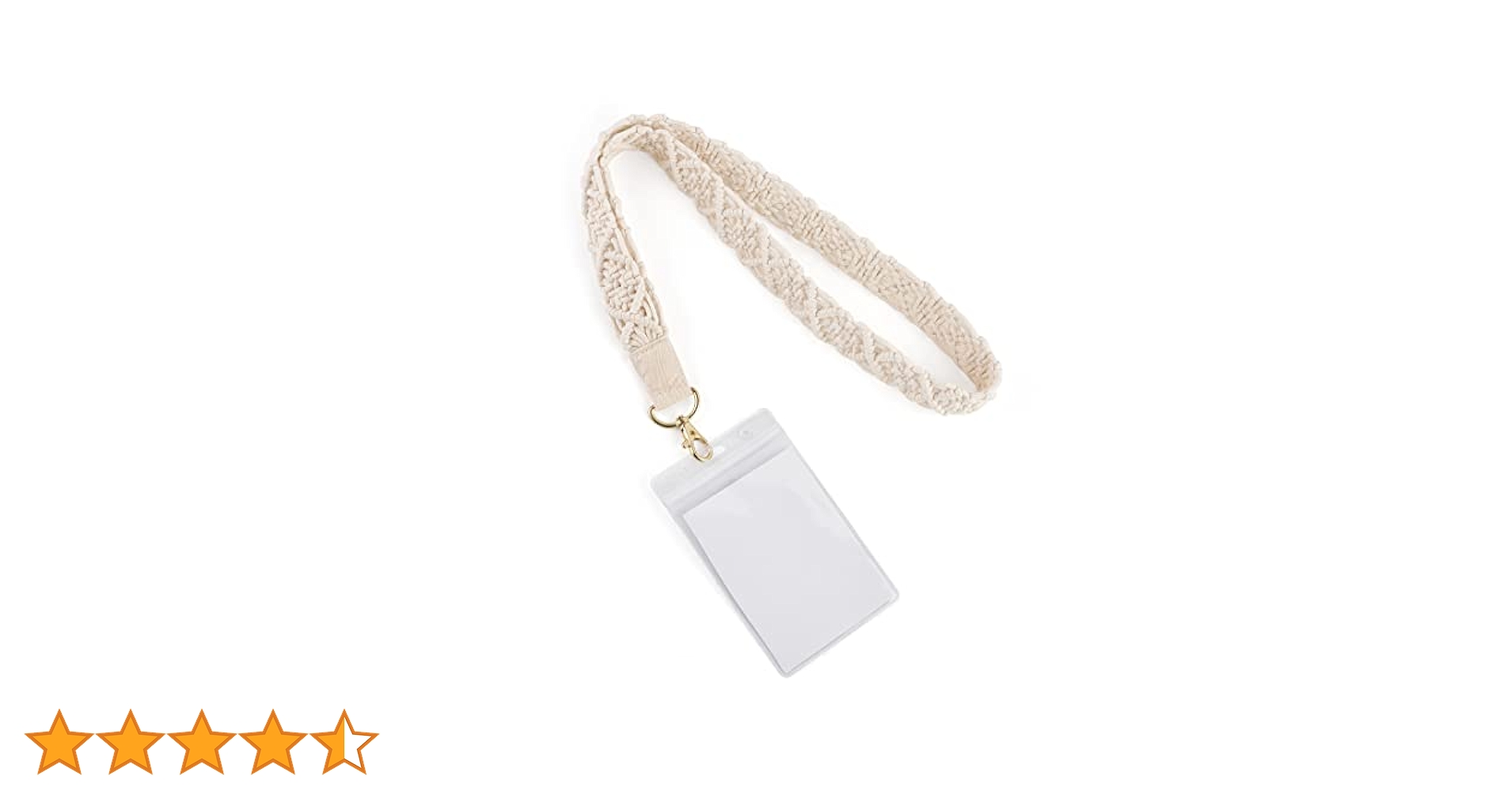 Amazon | Mkono マクラメストラップ IDホルダー付きネック